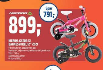 Coop Obs Merida sykkel tilbud