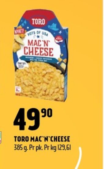 Coop Prix Toro ferdigretter tilbud