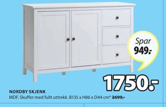 JYSK Nordby Skjenk tilbud