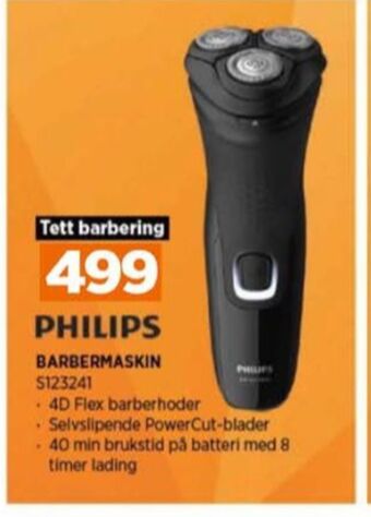 POWER Philips barbermaskin tilbud