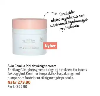 Apotek 1 Skin Camilla Pihl day&night cream tilbud