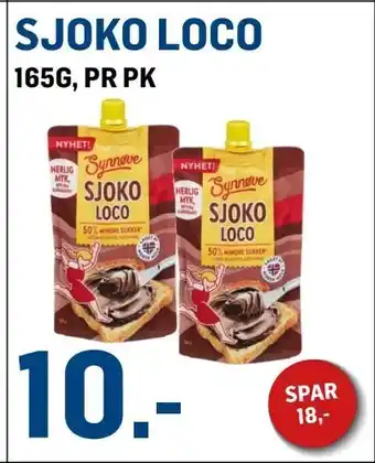 Price Lagerbutikk Sjoko loco tilbud