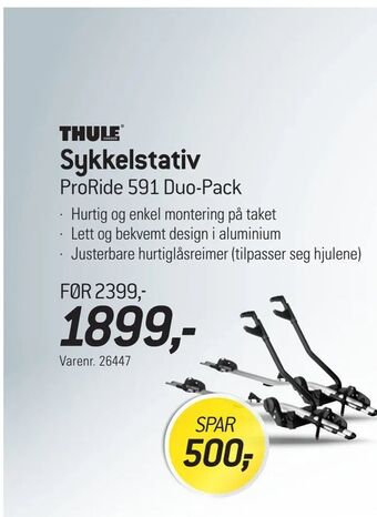Thansen Sykkelstativ tilbud