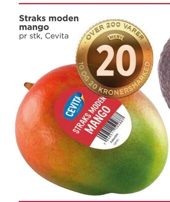 Meny Straks moden mango tilbud