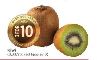 Meny Kiwi tilbud