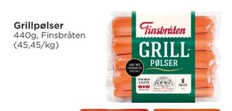 Meny Grillpølser tilbud