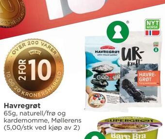 Meny Havregrøt tilbud