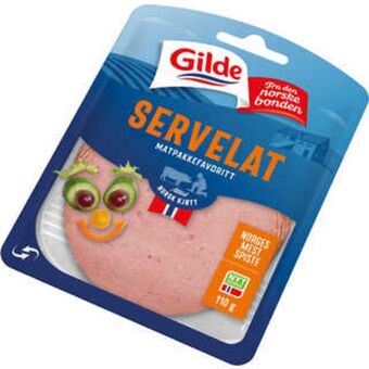 Meny Servelat tilbud