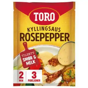 Meny Rosepepper tilbud