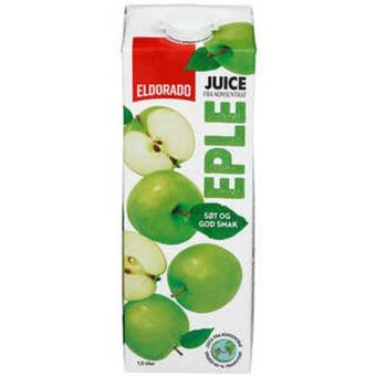 Meny Eplejuice tilbud