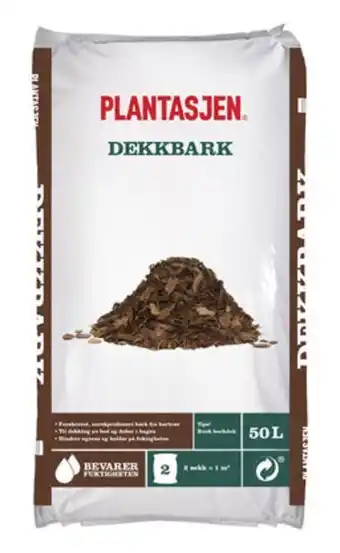 Plantasjen Dekkbark tilbud