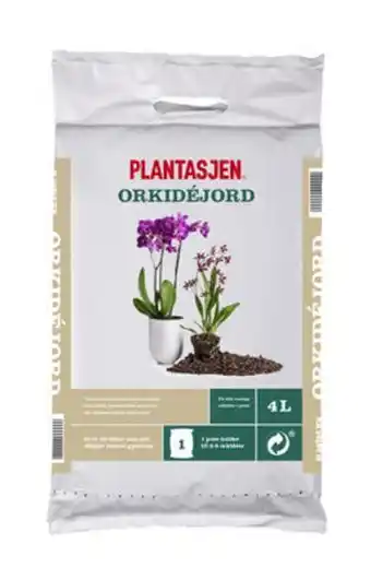 Plantasjen Jord orkidé tilbud