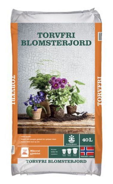 Plantasjen Torvfri blomsterjord tilbud