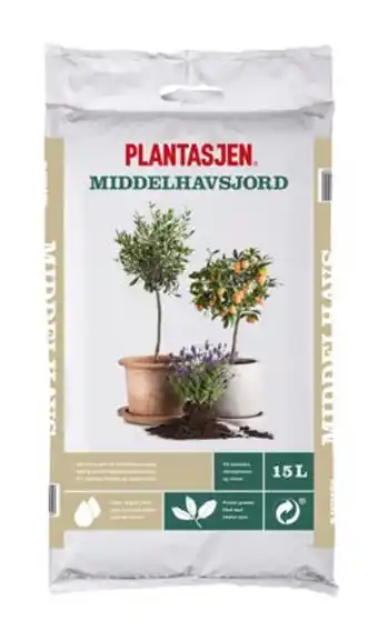Plantasjen Middelhavsjord tilbud