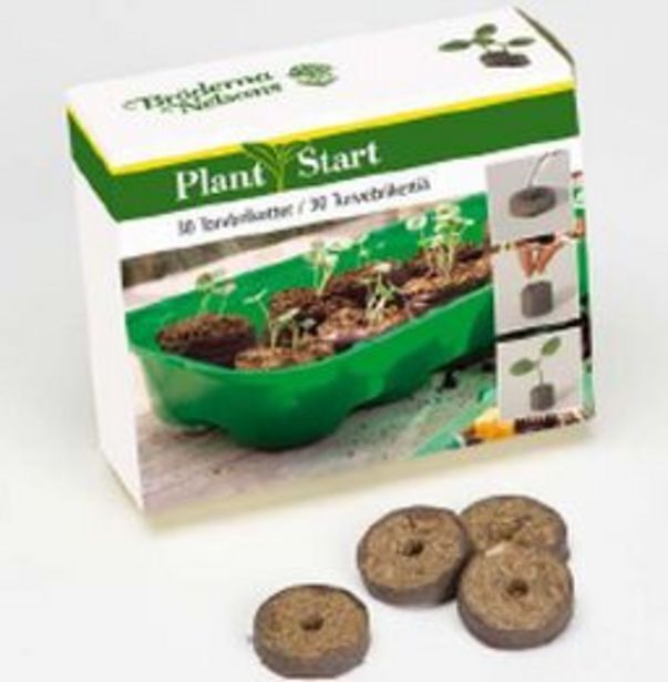 Plantasjen Torvbriketter for såing 30 stk. tilbud
