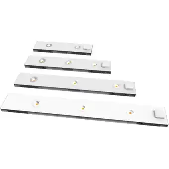 Megaflis Trend lyslist 80 cm m/ stikkontakt, hvit tilbud
