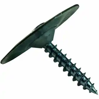 Megaflis Skrue m/skive 30mm for våtromsplater 200stk tilbud
