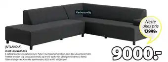 JYSK Uhre loungesofa tilbud