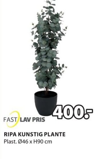JYSK Ripa kunstig plante tilbud
