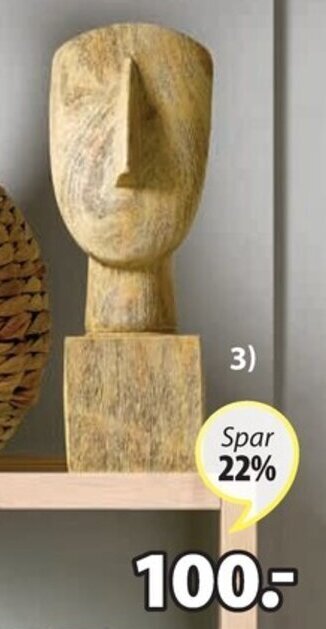 JYSK Eske skulptur tilbud