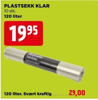 jem & fix Plastsekk klar tilbud