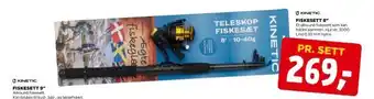 jem & fix Fiskesett 8" tilbud