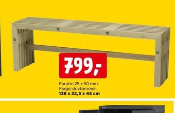 jem & fix Hagebenk tilbud