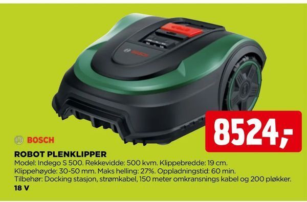 jem & fix Robot plenklipper tilbud