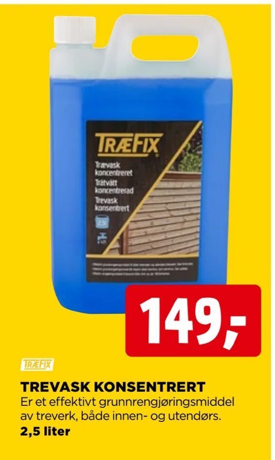 jem & fix Trevask konsentrert tilbud