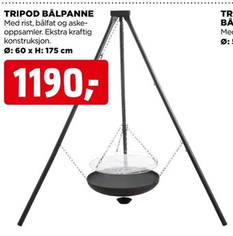 jem & fix Tripod bålpanne tilbud