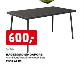 jem & fix Hagebord singapore tilbud
