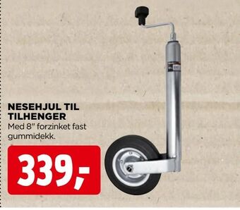 jem & fix Nesehjul til tilhenger tilbud