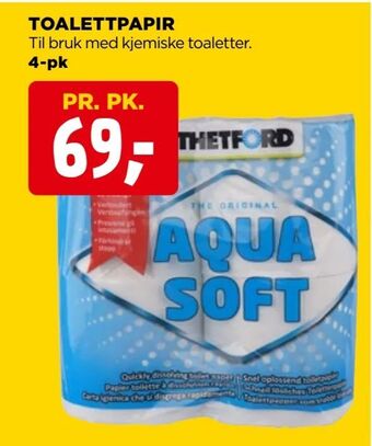 jem & fix Toalettpapir tilbud