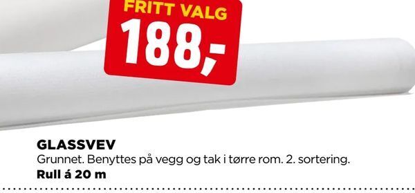 jem & fix Glassvev tilbud