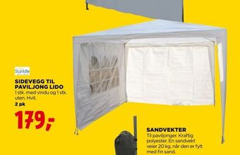 jem & fix Sidevegg til paviljong lido tilbud