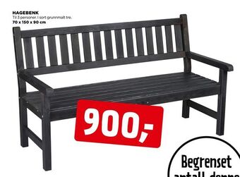 jem & fix Hagebenk tilbud