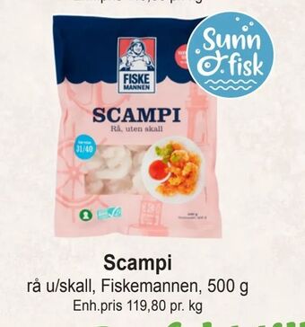 Joker Scampi tilbud
