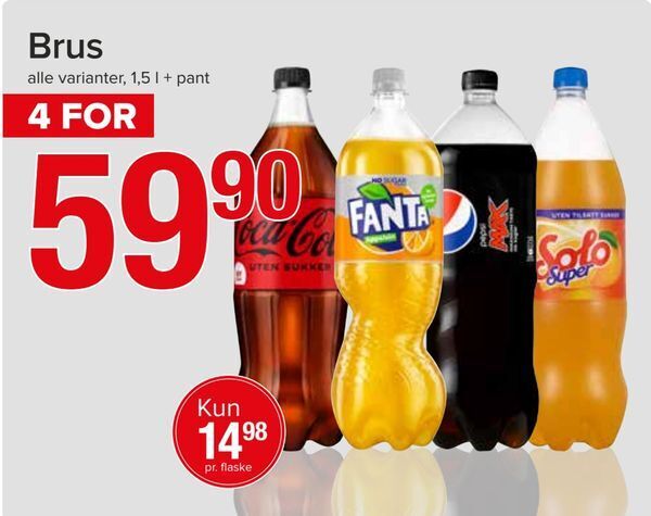 Spar Brus tilbud