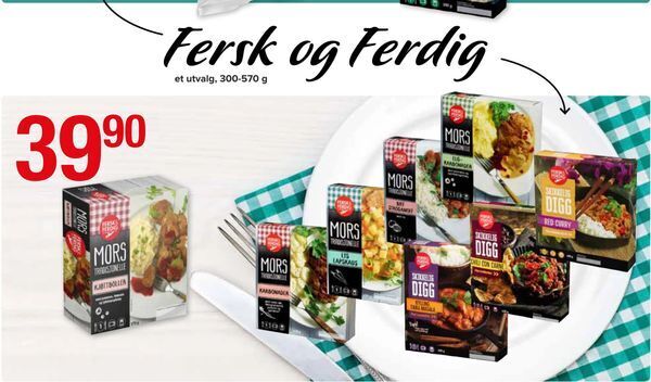 Spar Fersk og Ferdig tilbud
