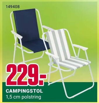 Europris Campingstol tilbud