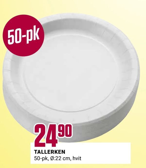 Europris Tallerken tilbud