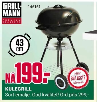 Europris KULEGRILL tilbud