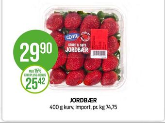 Kiwi Jordbær tilbud