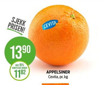 Kiwi Appelsiner tilbud