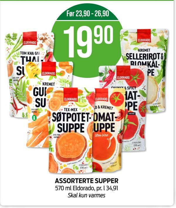 Kiwi Assorterte supper tilbud