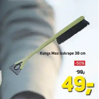 Megaflis Kungs Max isskrape 38 cm tilbud