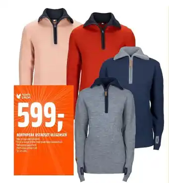 Coop Obs Northpeak ustaoset ullgenser tilbud