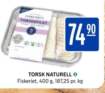 Rema 1000 Torsk naturell tilbud