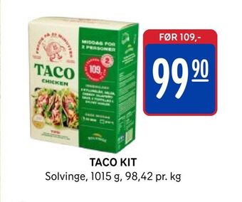 Rema 1000 Taco kit tilbud