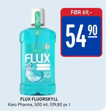 Rema 1000 Flux fluorskyll tilbud